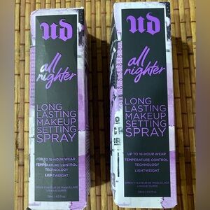 Urban Decay All Nighter Long Lasting Makeup Setting Spray, Set of 2